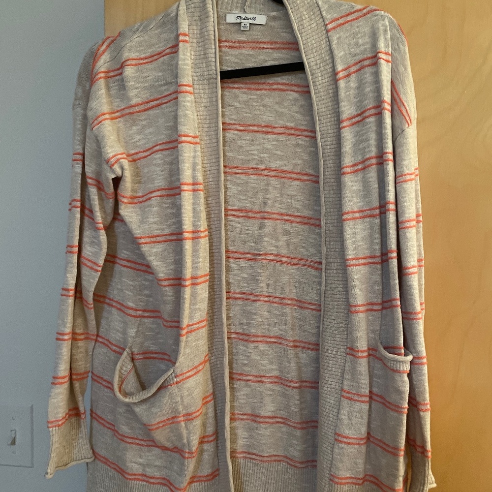 Striped cardigan